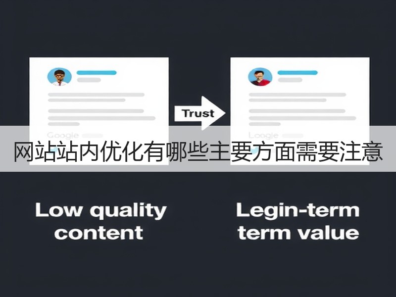 网站站内优化有哪些主要方面需要注意