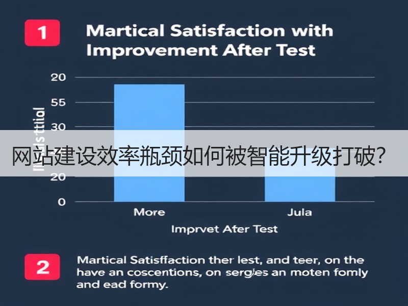 网站建设效率瓶颈如何被智能升级打破？
