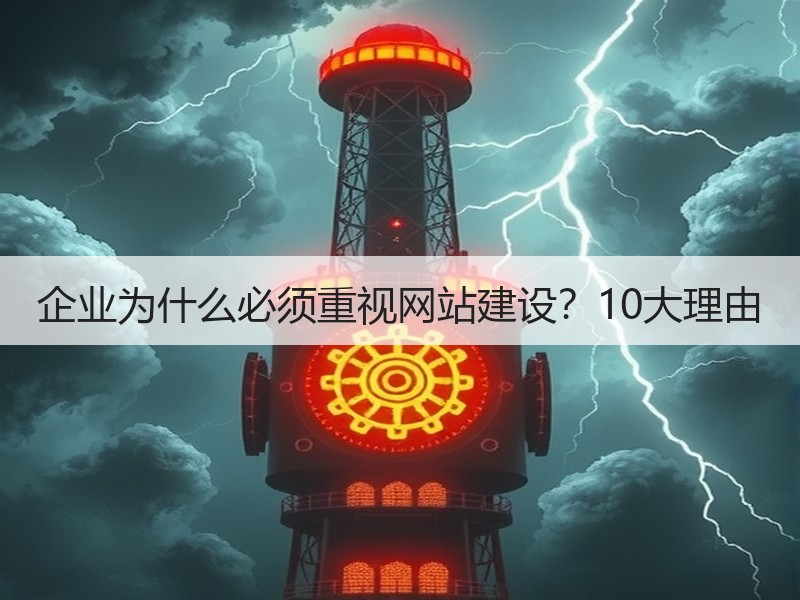 企业为什么必须重视网站建设？10大理由