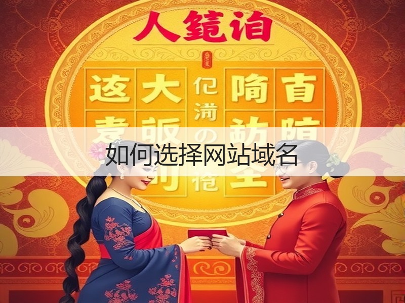 如何选择网站域名