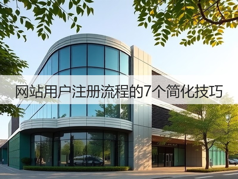 网站用户注册流程的7个简化技巧