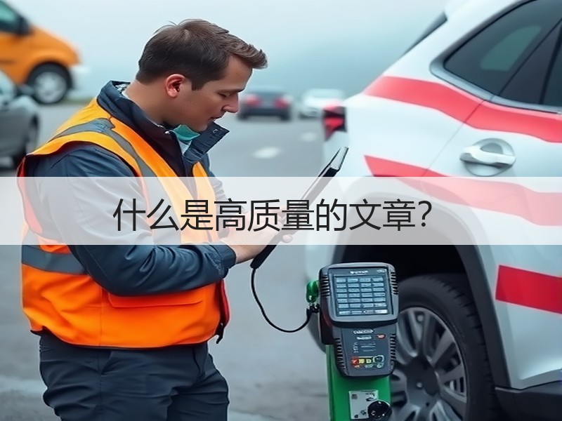 什么是高质量的文章？