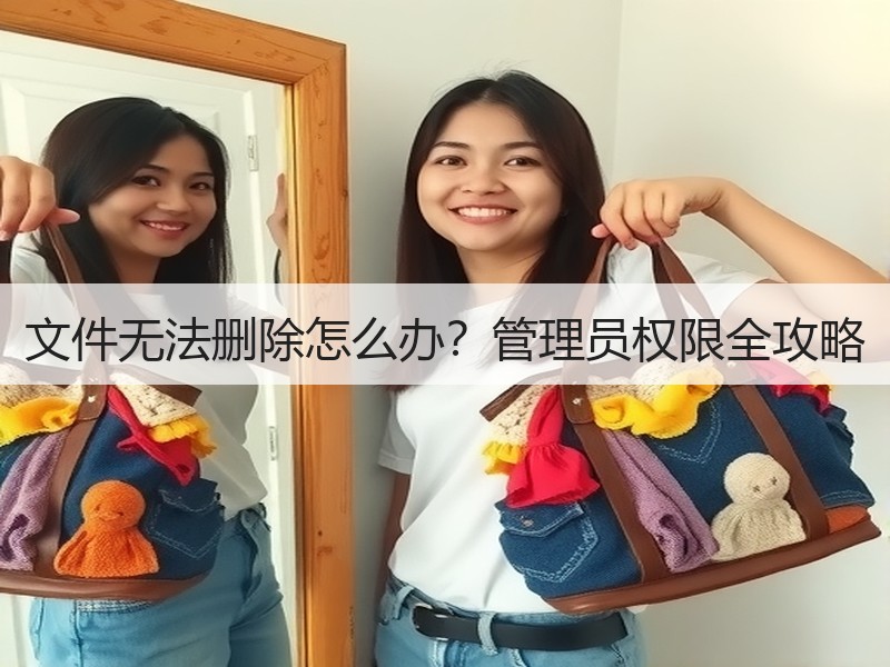 文件无法删除怎么办？管理员权限全攻略