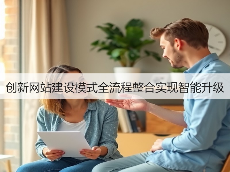 创新网站建设模式全流程整合实现智能升级