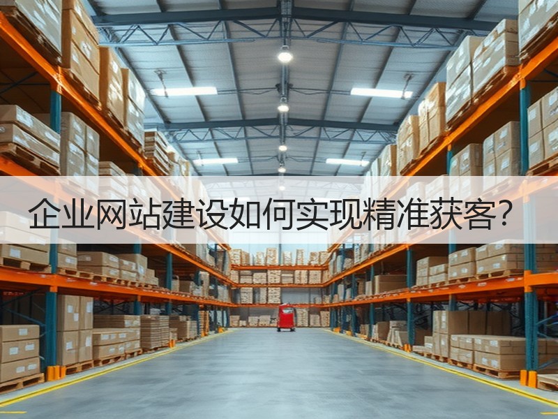企业网站建设如何实现精准获客？
