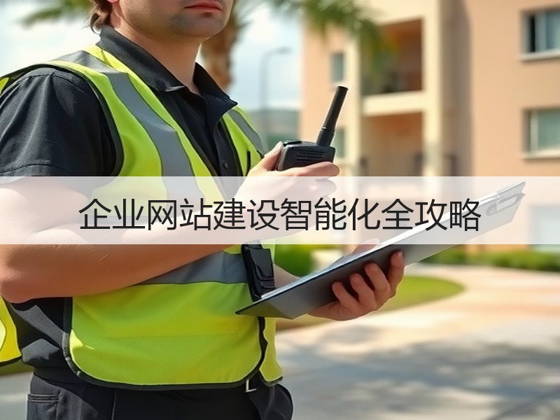 企业网站建设智能化全攻略