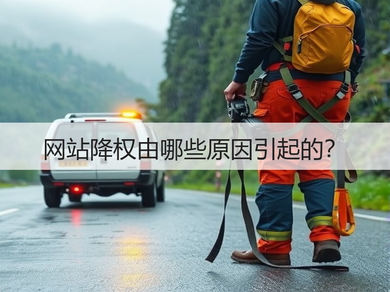 网站降权由哪些原因引起的？