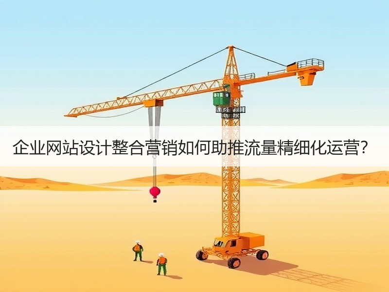 企业网站设计整合营销如何助推流量精细化运营？
