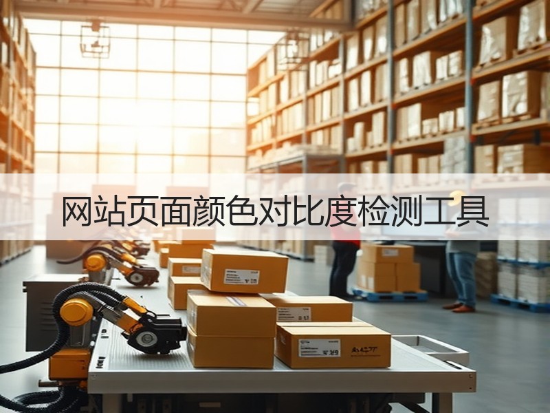 网站页面颜色对比度检测工具