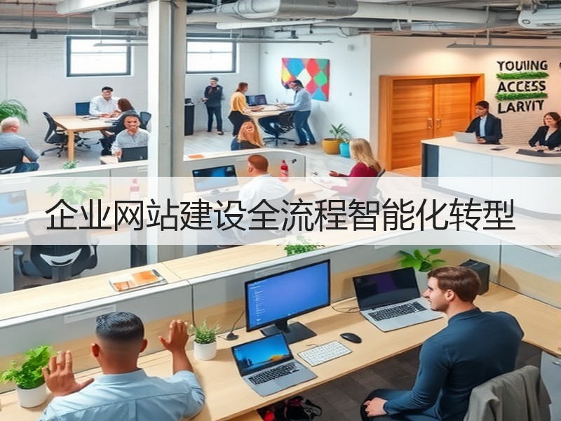 企业网站建设全流程智能化转型