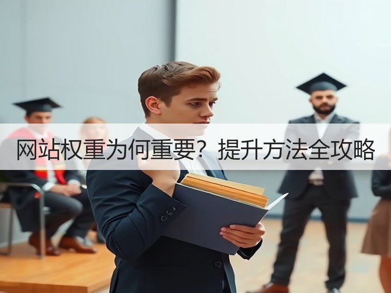 网站权重为何重要？提升方法全攻略