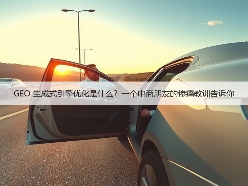GEO 生成式引擎优化是什么？一个电商朋友的惨痛教训告诉你