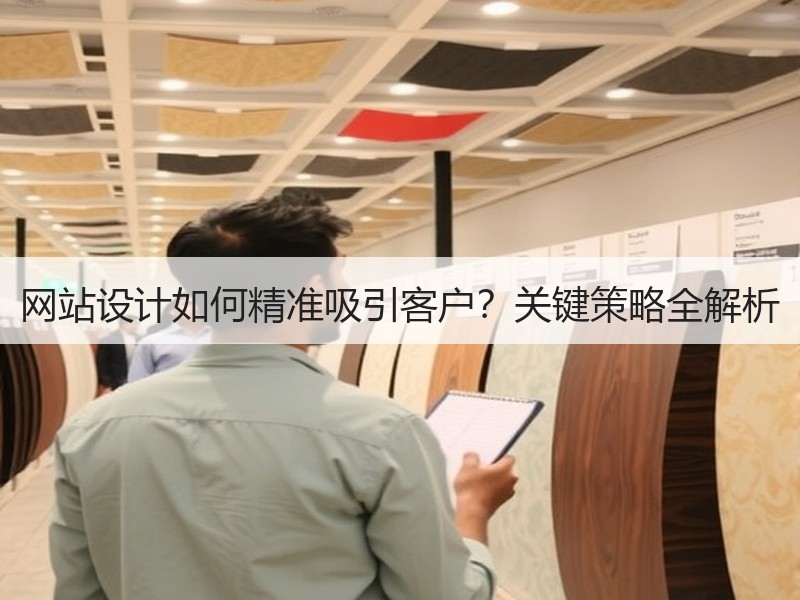 网站设计如何精准吸引客户？关键策略全解析