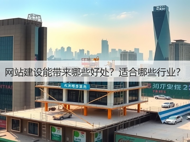 网站建设能带来哪些好处？适合哪些行业？