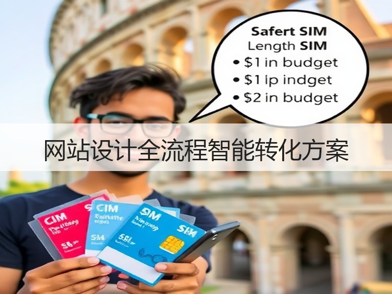 网站设计全流程智能转化方案