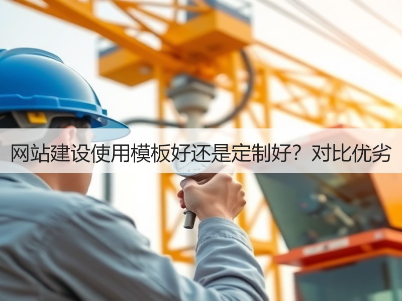 网站建设使用模板好还是定制好？对比优劣