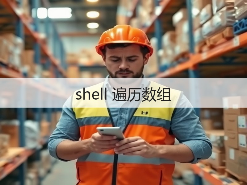 shell 遍历数组