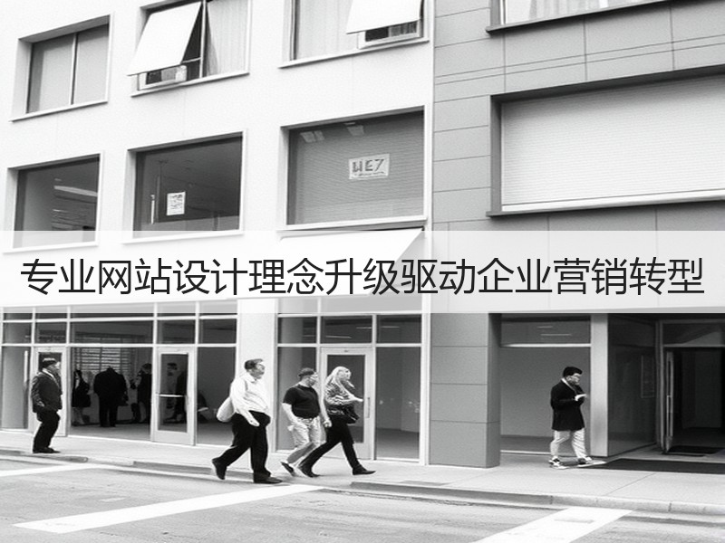 专业网站设计理念升级驱动企业营销转型
