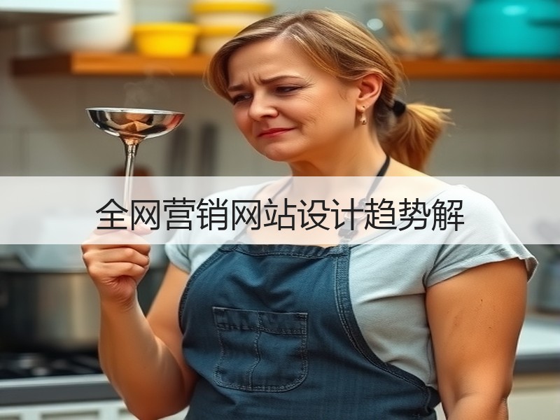 全网营销网站设计趋势解