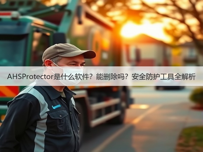 AHSProtector是什么软件？能删除吗？安全防护工具全解析