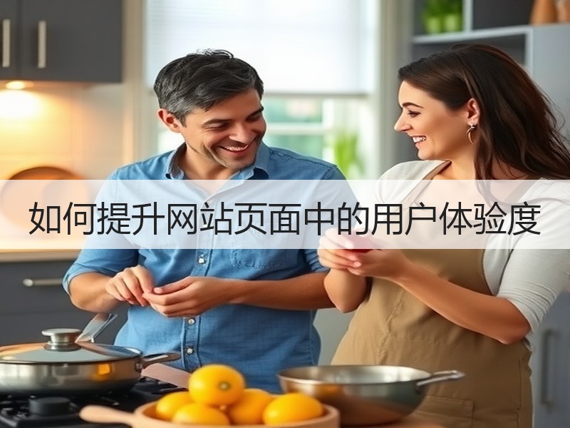 如何提升网站页面中的用户体验度