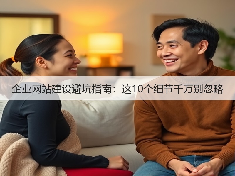 企业网站建设避坑指南：这10个细节千万别忽略