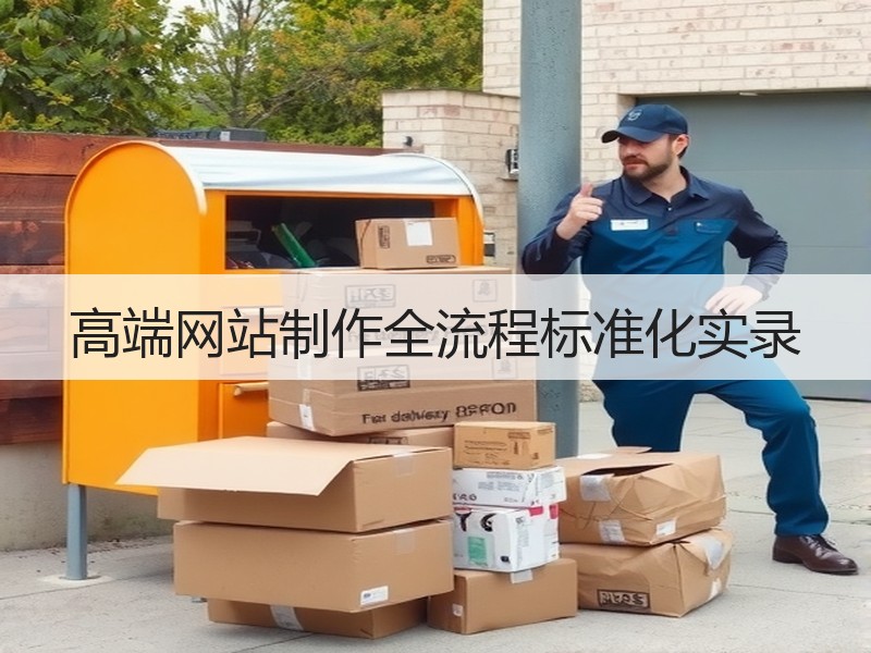 高端网站制作全流程标准化实录