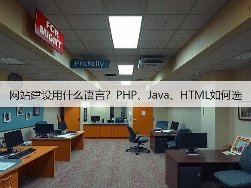 网站建设用什么语言？PHP、Java、HTML如何选