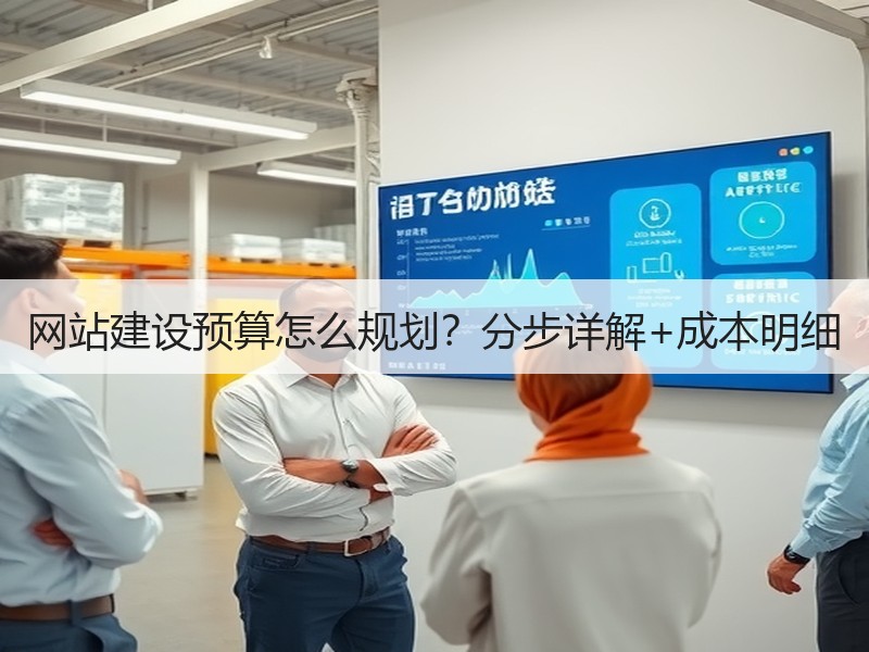 网站建设预算怎么规划？分步详解+成本明细