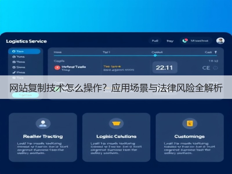 网站复制技术怎么操作？应用场景与法律风险全解析