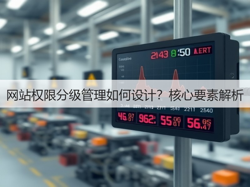 网站权限分级管理如何设计？核心要素解析