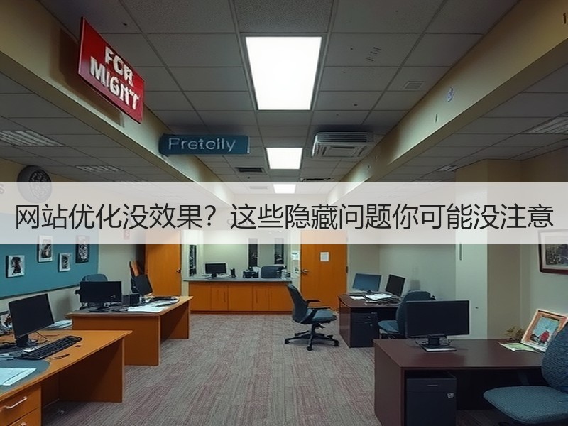 网站优化没效果？这些隐藏问题你可能没注意