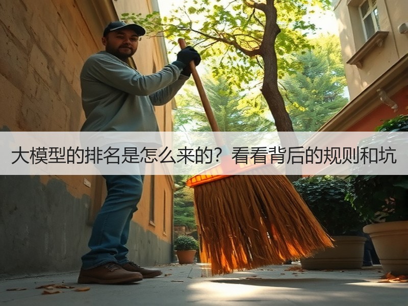 大模型的排名是怎么来的？看看背后的规则和坑