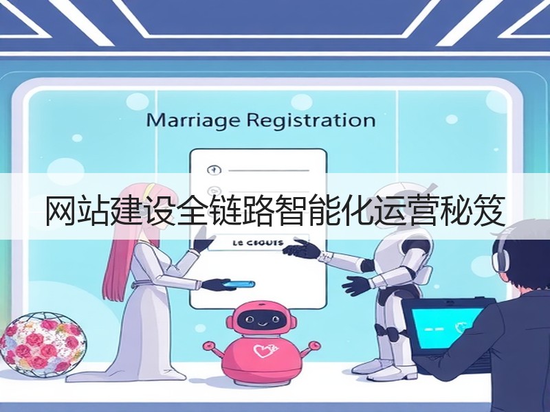 网站建设全链路智能化运营秘笈