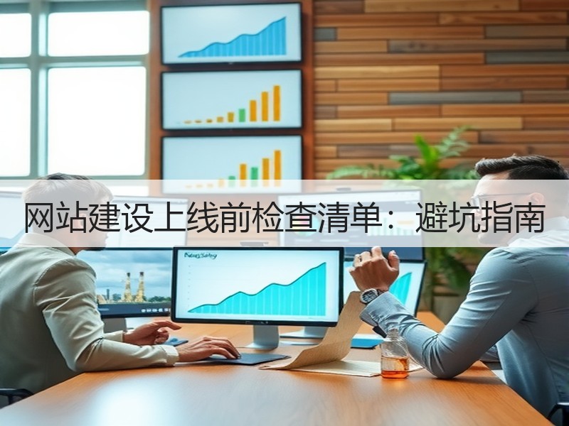 网站建设上线前检查清单：避坑指南