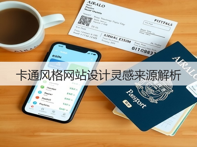 卡通风格网站设计灵感来源解析