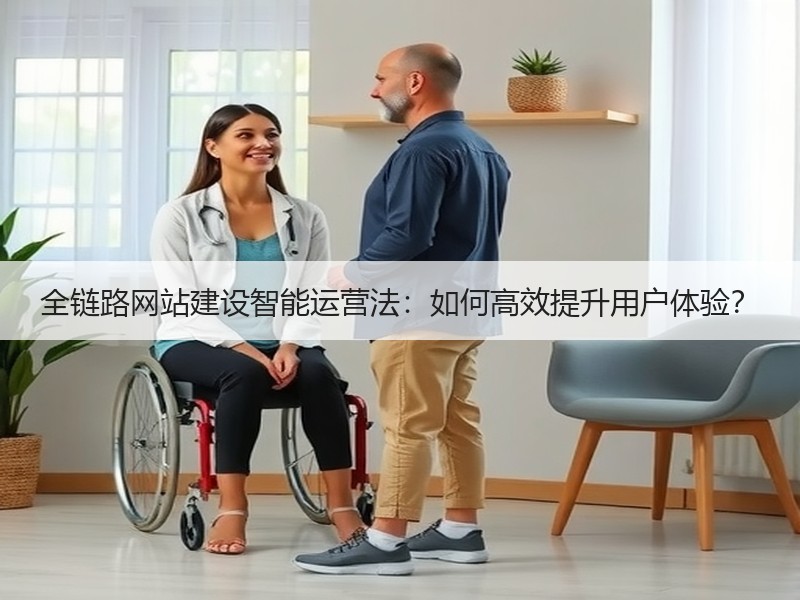 全链路网站建设智能运营法：如何高效提升用户体验？