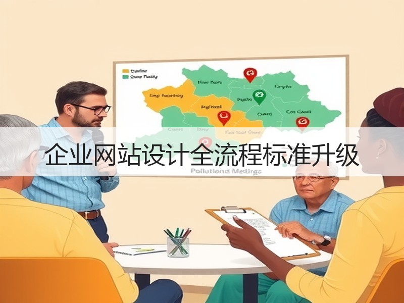企业网站设计全流程标准升级