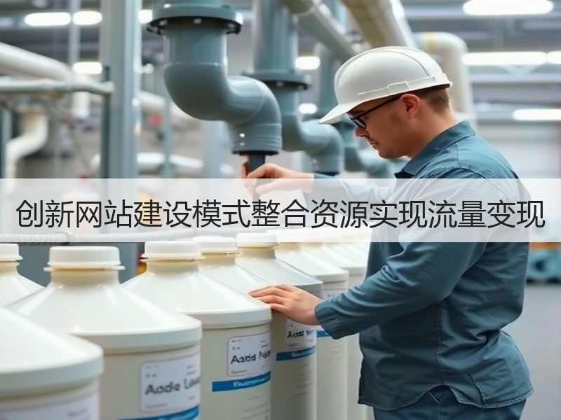 创新网站建设模式整合资源实现流量变现