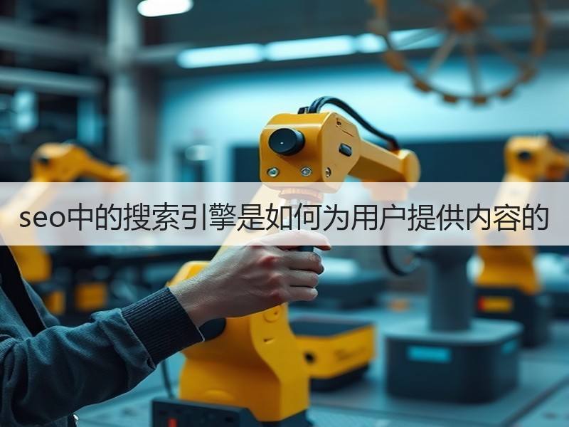 seo中的搜索引擎是如何为用户提供内容的