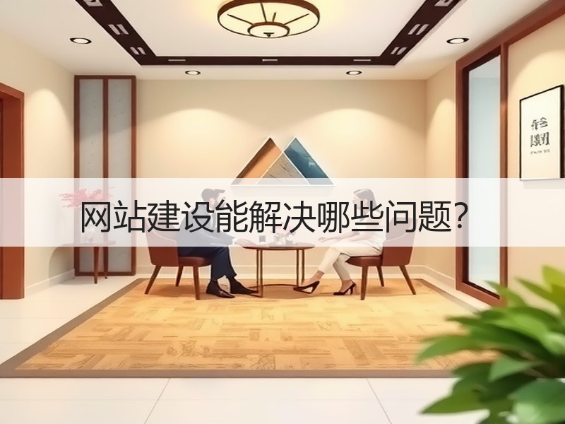 网站建设能解决哪些问题？