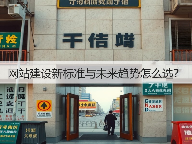 网站建设新标准与未来趋势怎么选？