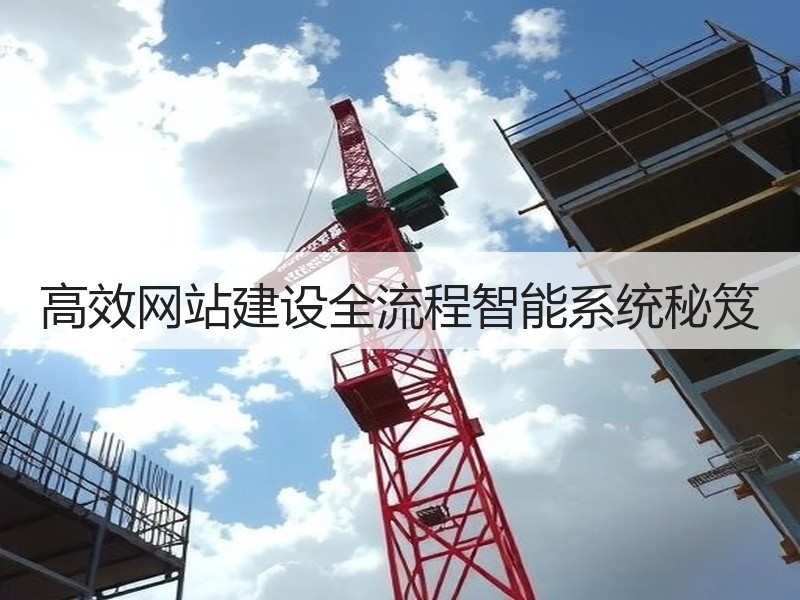 高效网站建设全流程智能系统秘笈