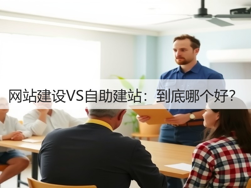 网站建设VS自助建站：到底哪个好？