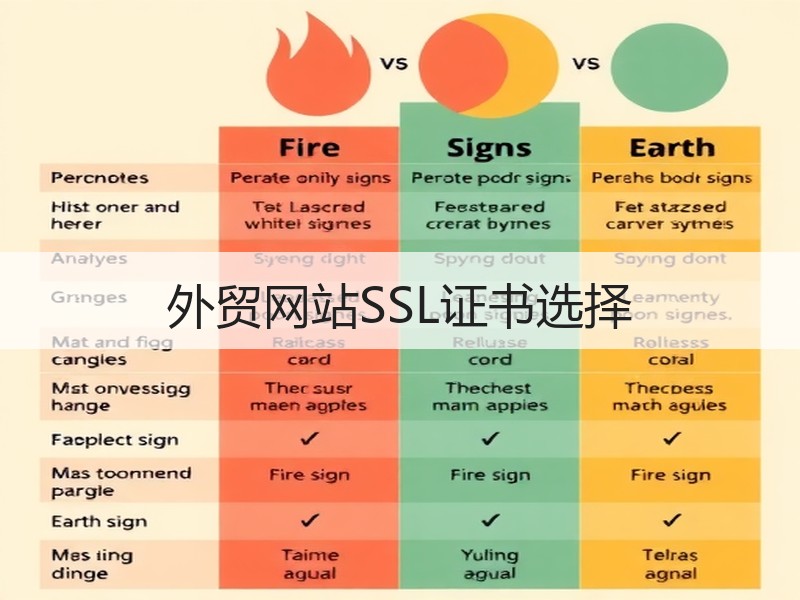 外贸网站SSL证书选择
