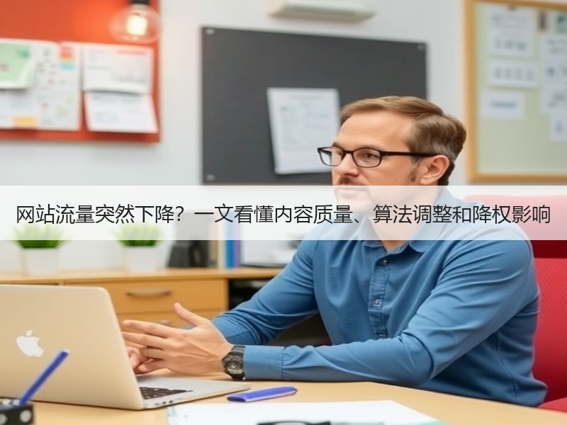 网站流量突然下降？一文看懂内容质量、算法调整和降权影响