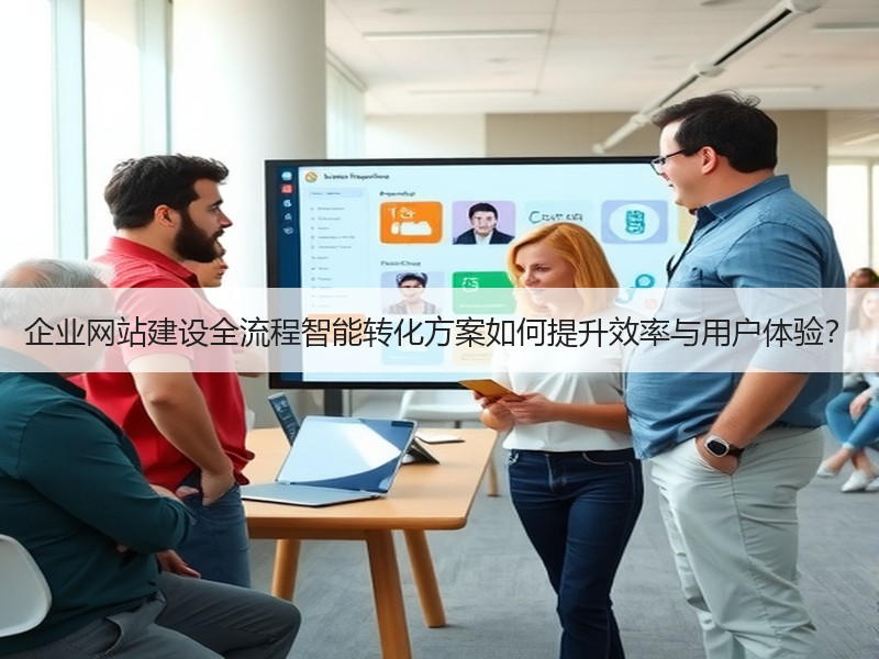 企业网站建设全流程智能转化方案如何提升效率与用户体验？
