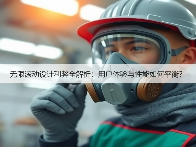 无限滚动设计利弊全解析：用户体验与性能如何平衡？