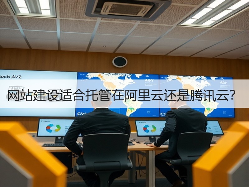 网站建设适合托管在阿里云还是腾讯云？