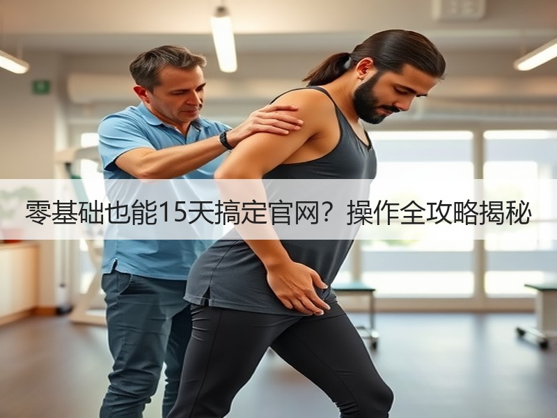 零基础也能15天搞定官网？操作全攻略揭秘